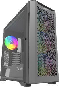 AQIRYS Obudowa do komputera AQUILLA ARGB black 1