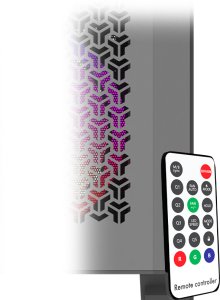 AQIRYS Obudowa do komputera AQUILLA ARGB black 18