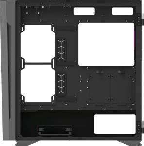 AQIRYS Obudowa do komputera AQUILLA ARGB black 10