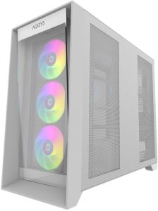 AQIRYS Obudowa do komputera XO-1 ARGB white 1