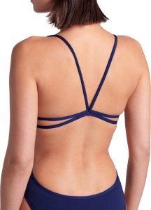 Damski Strój kąpielowy WOMEN'S SWIMSUIT LACE BACK SOLID 7