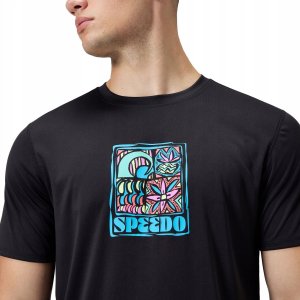 Speedo Męska Koszulka z krótkim rękawem S/S GRAPHIC SWIM SHIRT 2