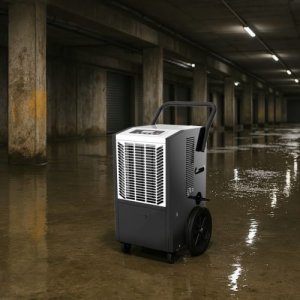 Osuszacz powietrza budowlany - przemysłowy - sprężarkowy 50L/24h 14