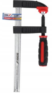 Ścisk stolarski F 500x120mm, 2-materiałowa rękojeść 1