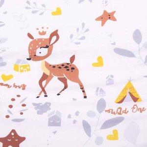 Wkładka do wózka spacerowego 37x78 cm dwustronna, mata do wózka spacerowego, zwierzątka UNIWERSALNY 3