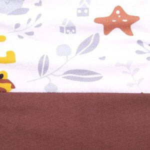 Wkładka do wózka spacerowego 37x78 cm dwustronna, mata do wózka spacerowego, zwierzątka UNIWERSALNY 4