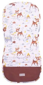 Wkładka do wózka spacerowego 37x78 cm dwustronna, mata do wózka spacerowego, zwierzątka UNIWERSALNY 9