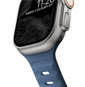 Nomad Sport Strap M/L, naval blue - AW 49/45/44/42mm 5