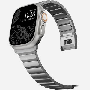 Nomad Titanium Band, natural - Apple Watch 49mm/46mm/45mm/44mm/42mm 3