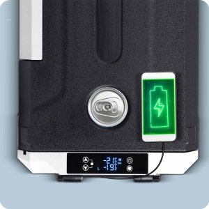 Lodówka kompresorowa turystyczna Icemax 400 Berdsen 40 litry - czarno-szara 13