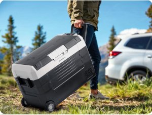 Lodówka kompresorowa turystyczna Icemax 400 Berdsen 40 litry - czarno-szara 3