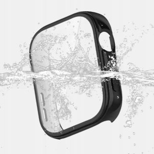 Alogy Czarne Etui 360 + Szkło Ochronne do Huawei Watch Fit 3 | 2w1 Pełna Ochrona 8