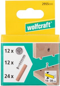 Materiały eksploatacyjne do połączeń skręcanych, wolfcraft 9