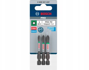 Końcówka wkręcająca PRO PZ Impact Set 4