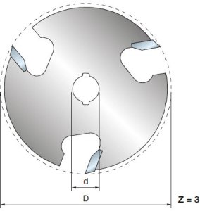 Frez 56-11208P 50,8X6,4X8,0-3 1
