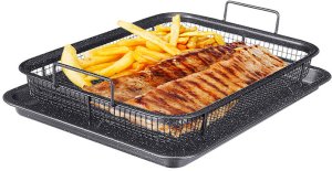Blacha do piekarnika z koszykiem do grillowania Maxi Crisper 1