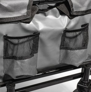 Składany wózek transportowy, plażowy, ogrodowy LEON - 80 kg 3