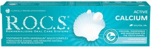 ROCS PASTA DO ZĘBÓW ACTIVE CALCIUM 75ml 2