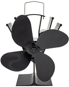 Wentylator na kominek zasilany ciepłem 4 skrzydłowy termoelektryczny 2