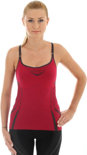 Brubeck Bezrękawnik damski FITNESS z topem r.M fuksja (CM10070) 2