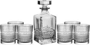 Zestaw do whisky karafka + 6 szklanek Bohemia Elegante 1