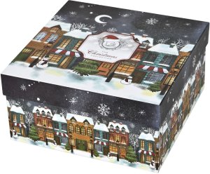Filiżanka porcelanowa 220 ml + spodek Christmas City 8