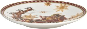 Filiżanka porcelanowa 220 ml + spodek Santa on Sleigh 6