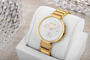 Zegarek Damski CALVIN KLEIN Minimalistic T Bar 25200284 + BOX 4