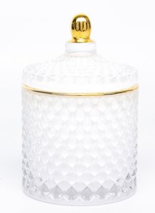 Szklany Pojemnik Dekoracyjny 2