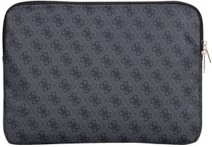 Torba Guess Sleeve 14" 4G Zipper Pocket  Triangle Logo czarny 2