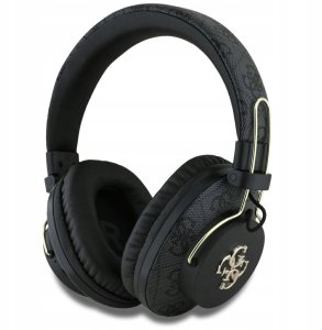 Słuchawki nauszne Guess Bluetooth ENC    Metal 4G Logo czarny 1