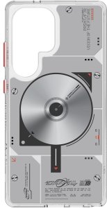 Etui Skinarma Nova MagSafe do Samsung    Galaxy S25 Ultra przezroczysty 3