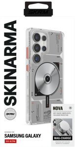 Etui Skinarma Nova MagSafe do Samsung    Galaxy S25 Ultra przezroczysty 4