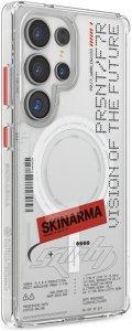 Etui Skinarma Orion MagSafe do Samsung   Galaxy S25 Ultra przezroczysty 2