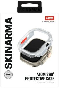 Etui Skinarma Atom do Apple Watch 49mm   frost 3