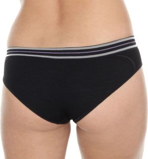 Brubeck Figi damskie hipster Active Wool czarne r. XL (HI10190) 3