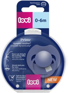 Smoczek 0-6m 1 szt Prime Blue 34/417 1
