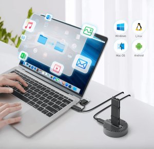 Kieszeń Zenwire Adapter SSD NVME PCIe SATA NGFF 2w1 kieszeń dysk M.2 USB 3.2 USB-C 10 Gb/s 6