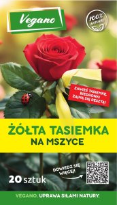 Żółte tasiemki na mszyce Vegano 20 szt 1