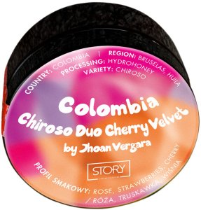 Story Coffee Roasters - Kolumbia Chiroso Duo Cherry Velvet Filter 125g 1