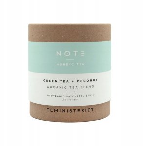 Teministeriet Herbata Note Green Tea Coconut Organic 20 torebek 1