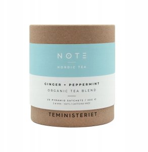 Teministeriet Herbata Note Ginger Peppermint Organic 20 torebek 1
