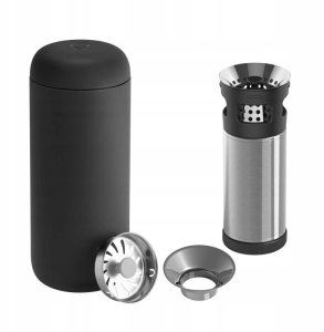 Fellow - Carter Infuser Set - Kubek Carter Move Mug Czarny 473 ml + Zaparzacz Carter Infuser 1