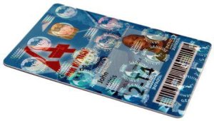 Colour ribbon (hologram) 2