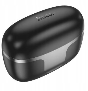 Słuchawki bezprzewodowe Bluetooth HOCO TWS EQ10 Etui ładujące Czarne 8