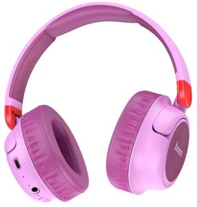 Słuchawki Hoco Słuchawki bezprzewodowe nauszne Bluetooth HOCO W43 Fioletowe Różowe 2