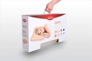 Multitex DELTA profil. poduszka ortoped. 2str. 55x35x12 4