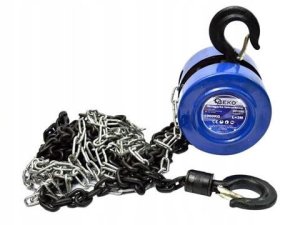 Wciągarka łańcuchowa GEKO PREMIUM 2T x 3M/stal/(1) 9