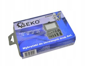 Wykrętaki do zerwanych śrub 8el./ duży zestaw/(20) 2