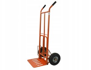 Wózek transportowy 250kg 400x300mm(wysuwany podest) pomarańcz(1) 1
